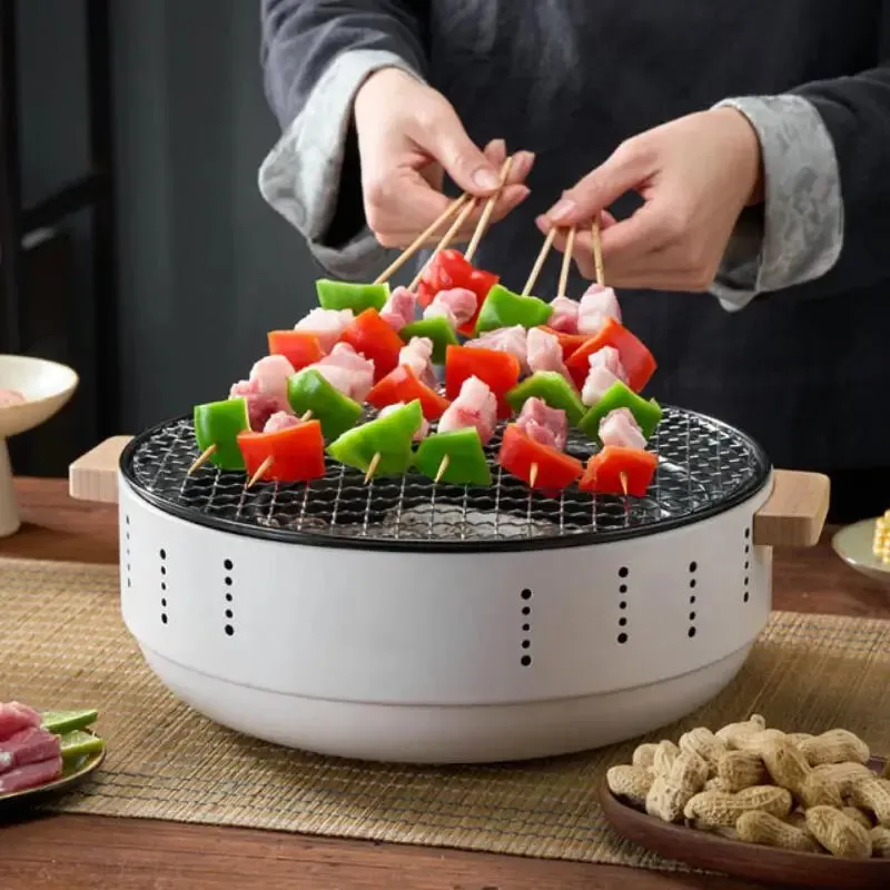 Barbecue Grill Charcoal Stove Heat-insulating BBQ Stove Barbecue Rack