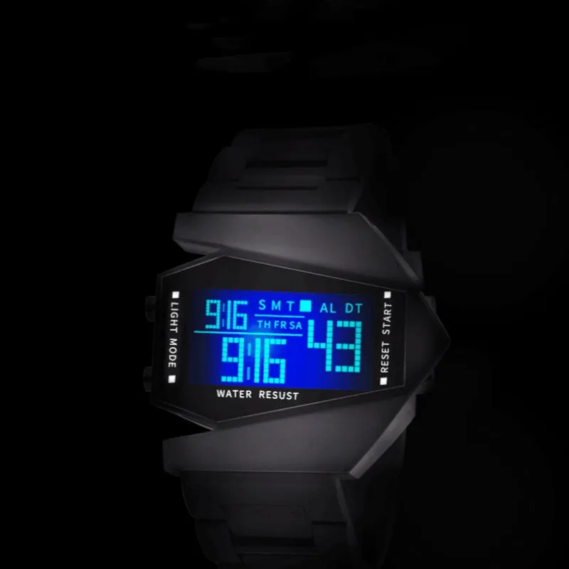 Buy 1 get 1 freeCreative luminous aeroplane shape LED watch