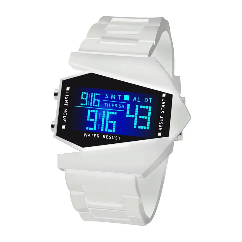 Buy 1 get 1 freeCreative luminous aeroplane shape LED watch
