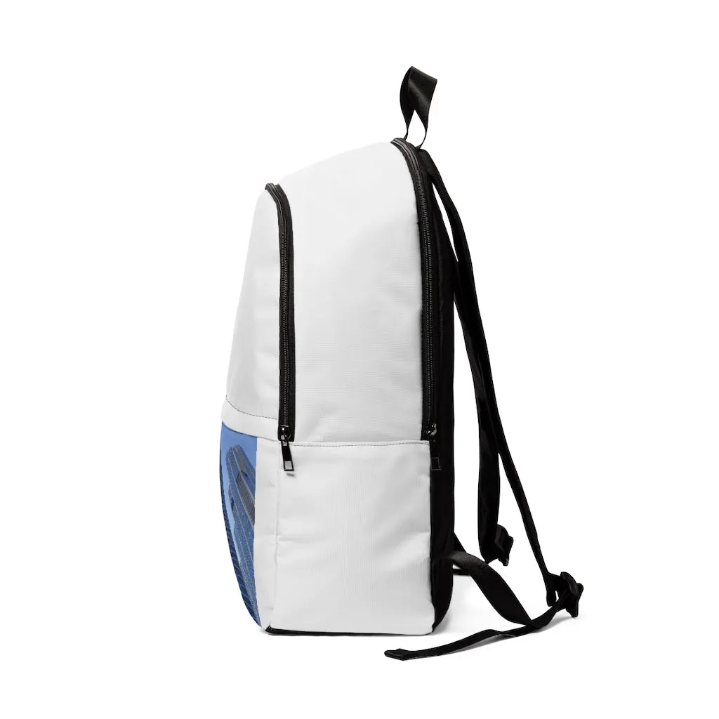 Chicago Skyline Unisex Fabric Backpack
