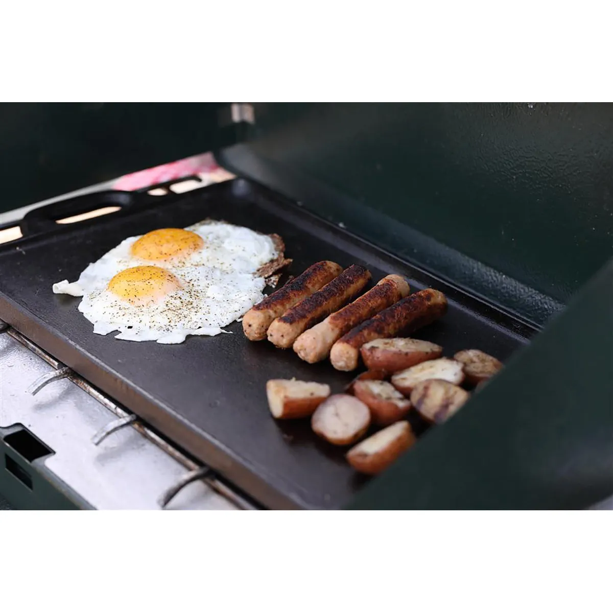 Coghlan's Camping Cast Iron Griddle - Black