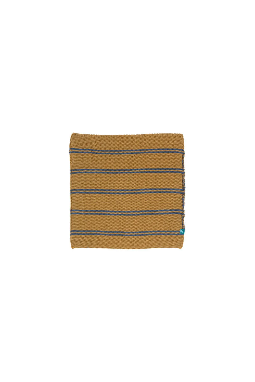 Dishcloth in Tan & Blue - Set of 2