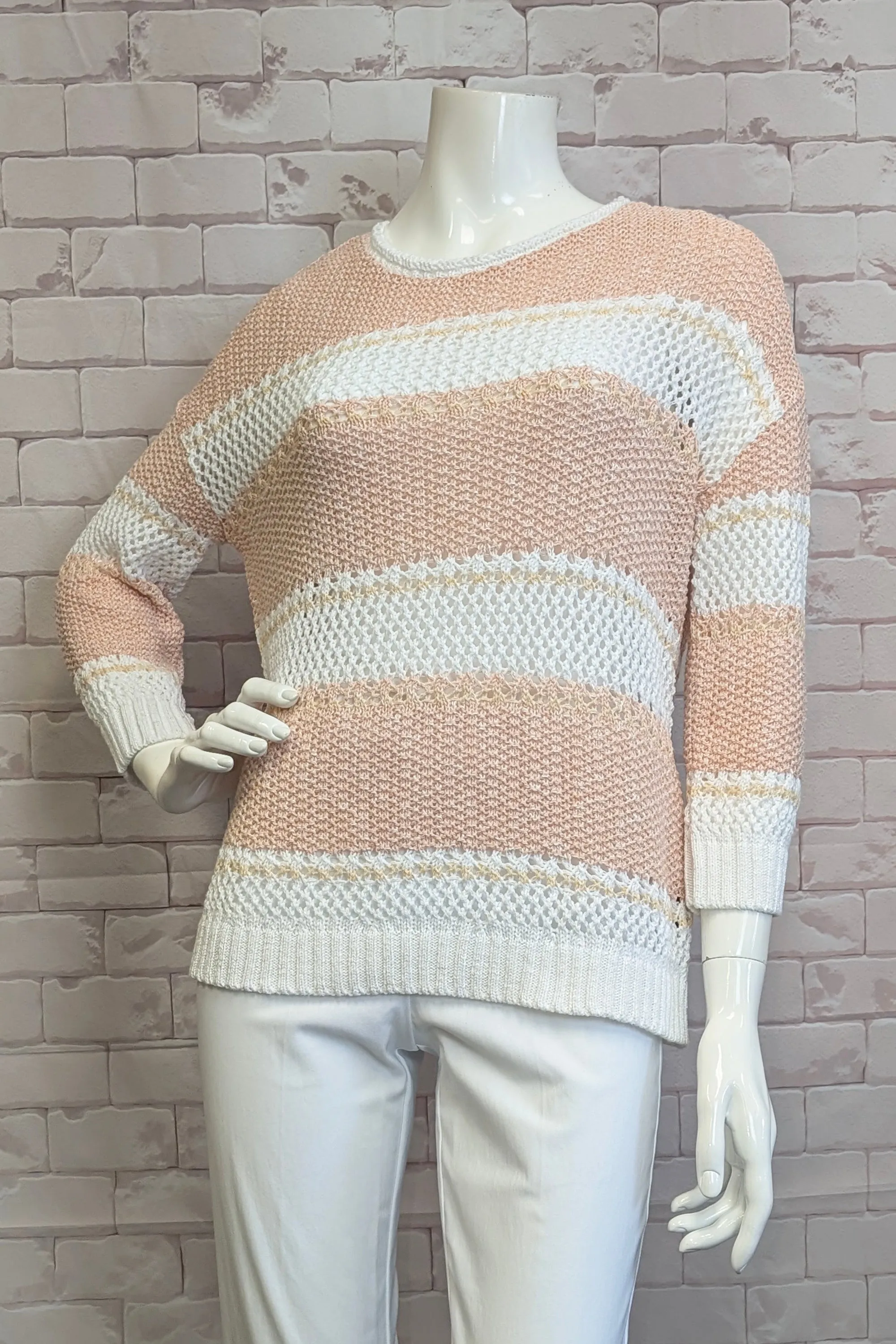 HARPER ECO STRIPE SWEATER