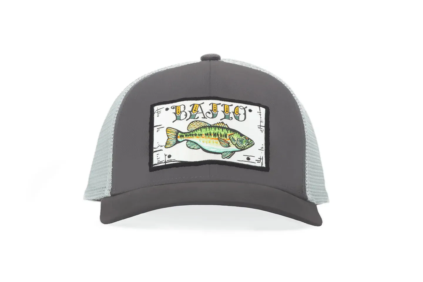 Largemouth Bass Patch Trucker Hat