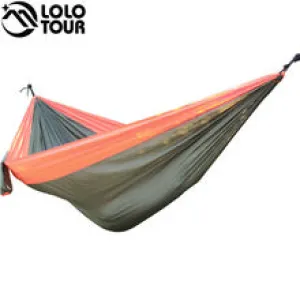 lolo tour Ultra-Large 210T Parachute Hammock Double