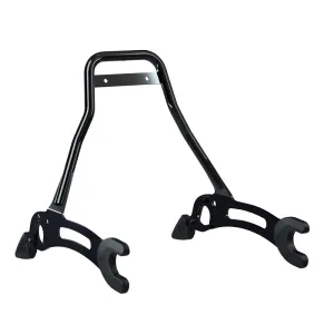 Low Profile Quick Release Passenger Sissy Bar -Gloss Black