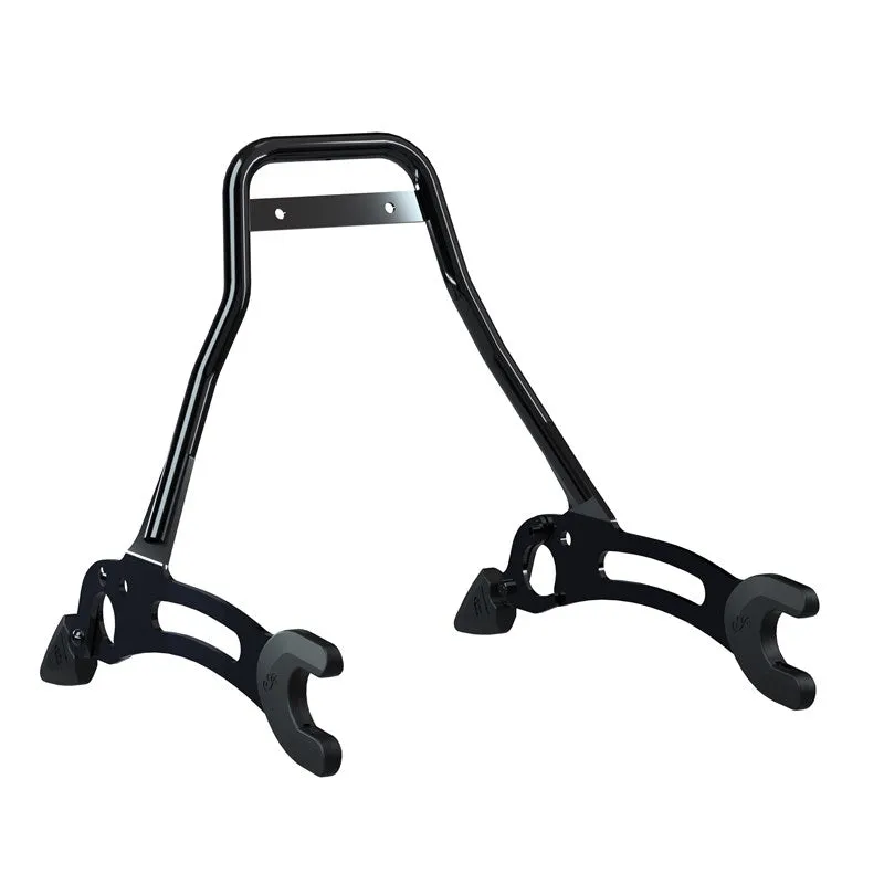 Low Profile Quick Release Passenger Sissy Bar -Gloss Black