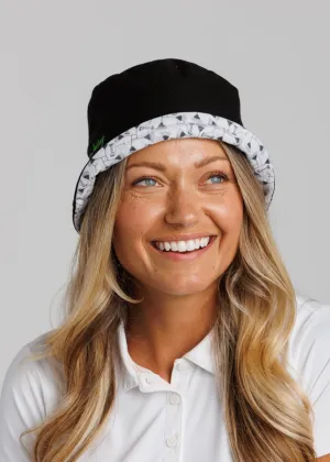 Martinis and Mowers Women's Flapper Bucket Hat