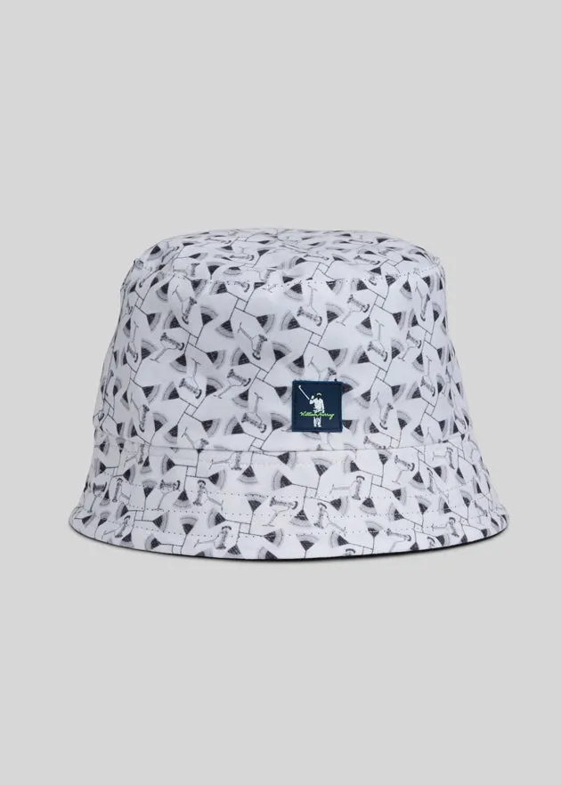 Martinis and Mowers Women's Flapper Bucket Hat