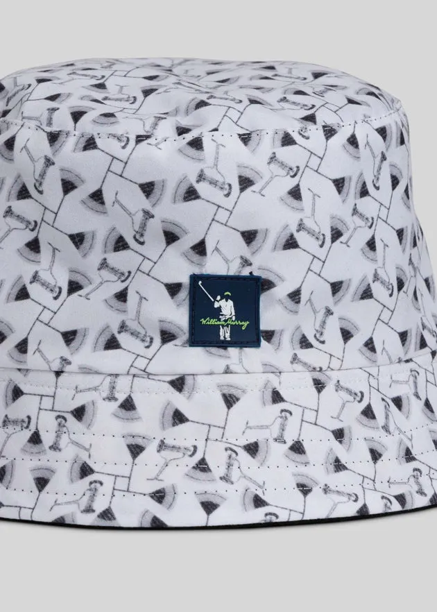 Martinis and Mowers Women's Flapper Bucket Hat