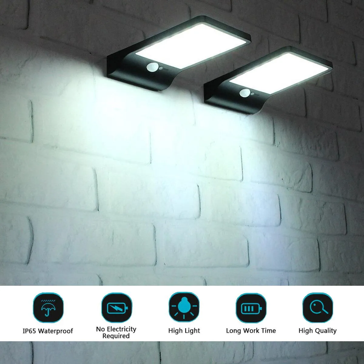 Motion Sensor Lights For Home | Solar Motion Sensor Lights 48 Led