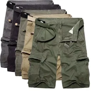 Multi-Pocket Men's Expedition Cargo Shorts