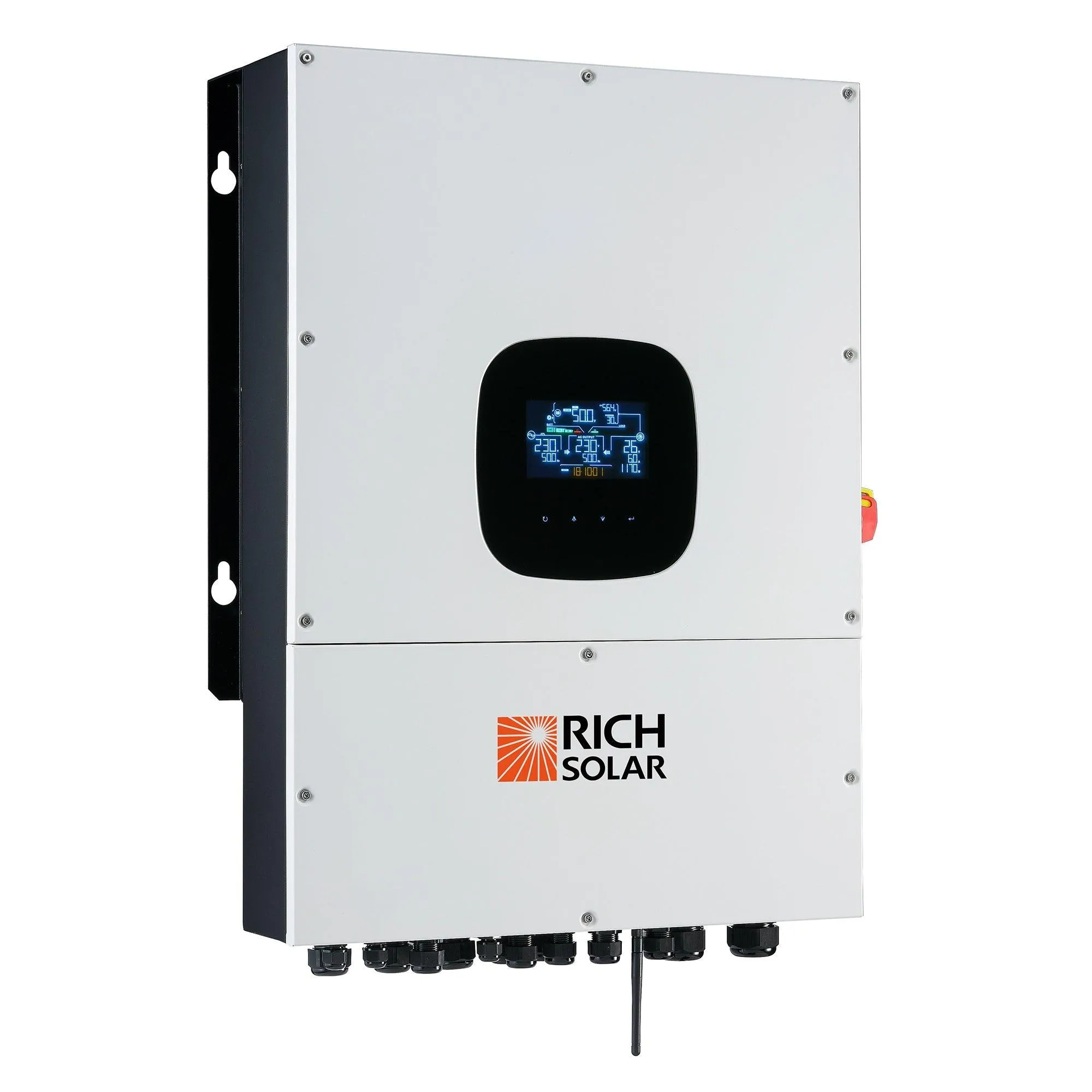NOVA 12K PV Hybrid Inverter Solar Kit | 61.44kWH Server Lithium Battery [KIT-SR0002]