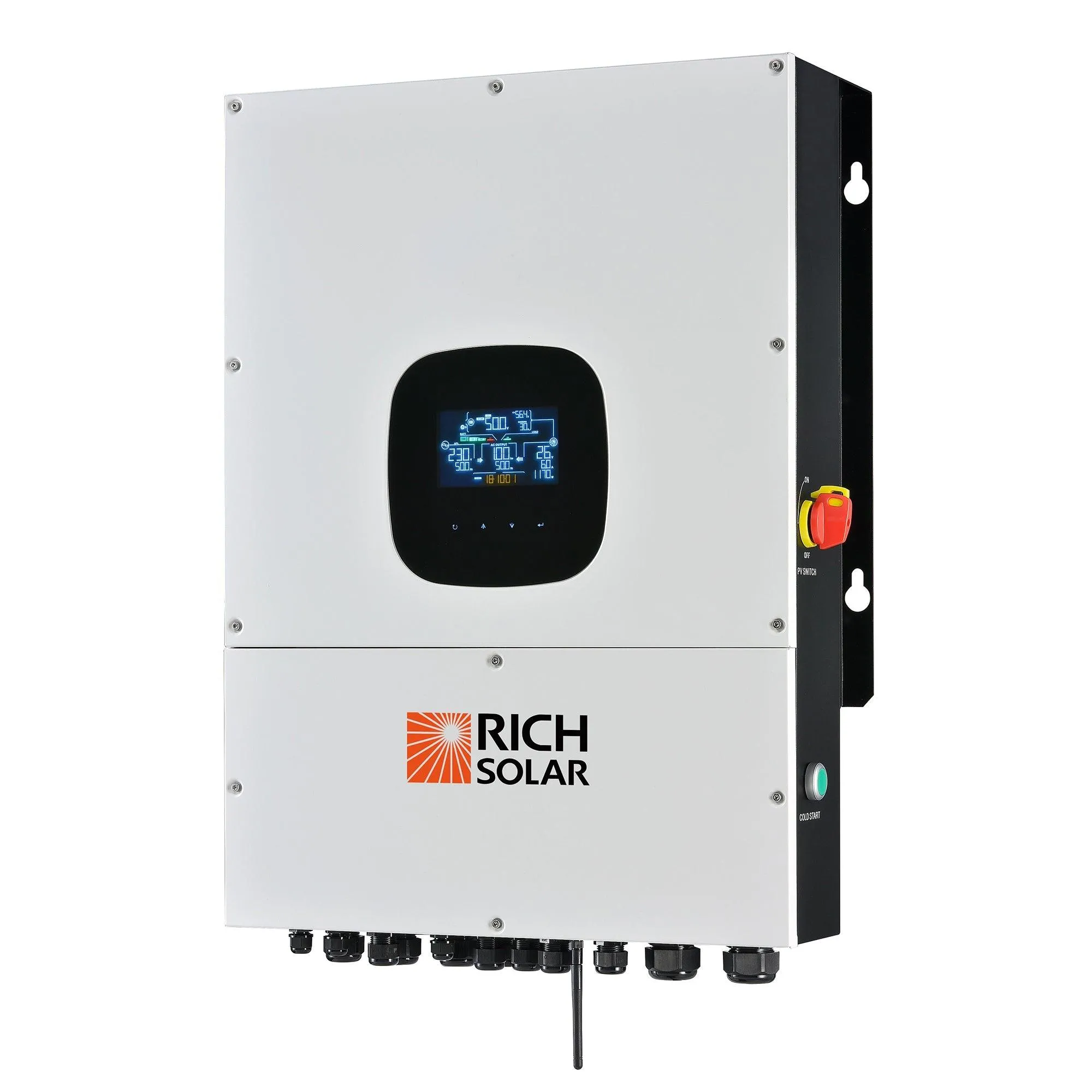 NOVA 12K PV Hybrid Inverter Solar Kit | 61.44kWH Server Lithium Battery [KIT-SR0002]