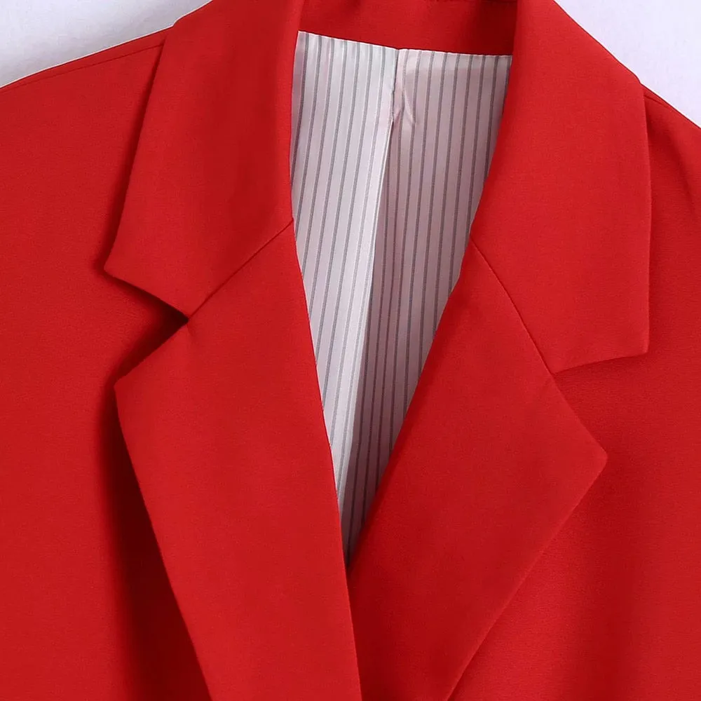 OVERSIZED DOUBLE-BREASTED BLAZER