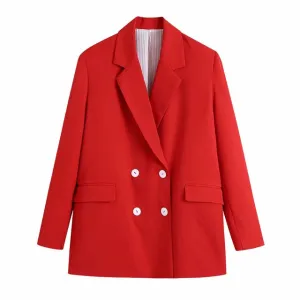 OVERSIZED DOUBLE-BREASTED BLAZER