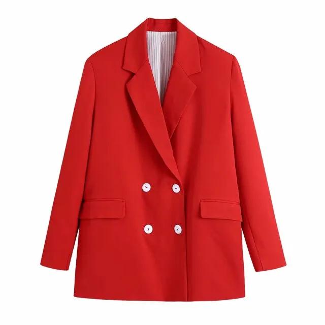OVERSIZED DOUBLE-BREASTED BLAZER