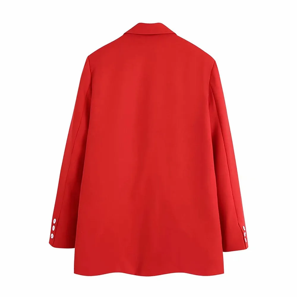 OVERSIZED DOUBLE-BREASTED BLAZER