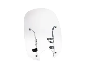 Polycarbonate 21 in. Quick Release Windshield -Clear