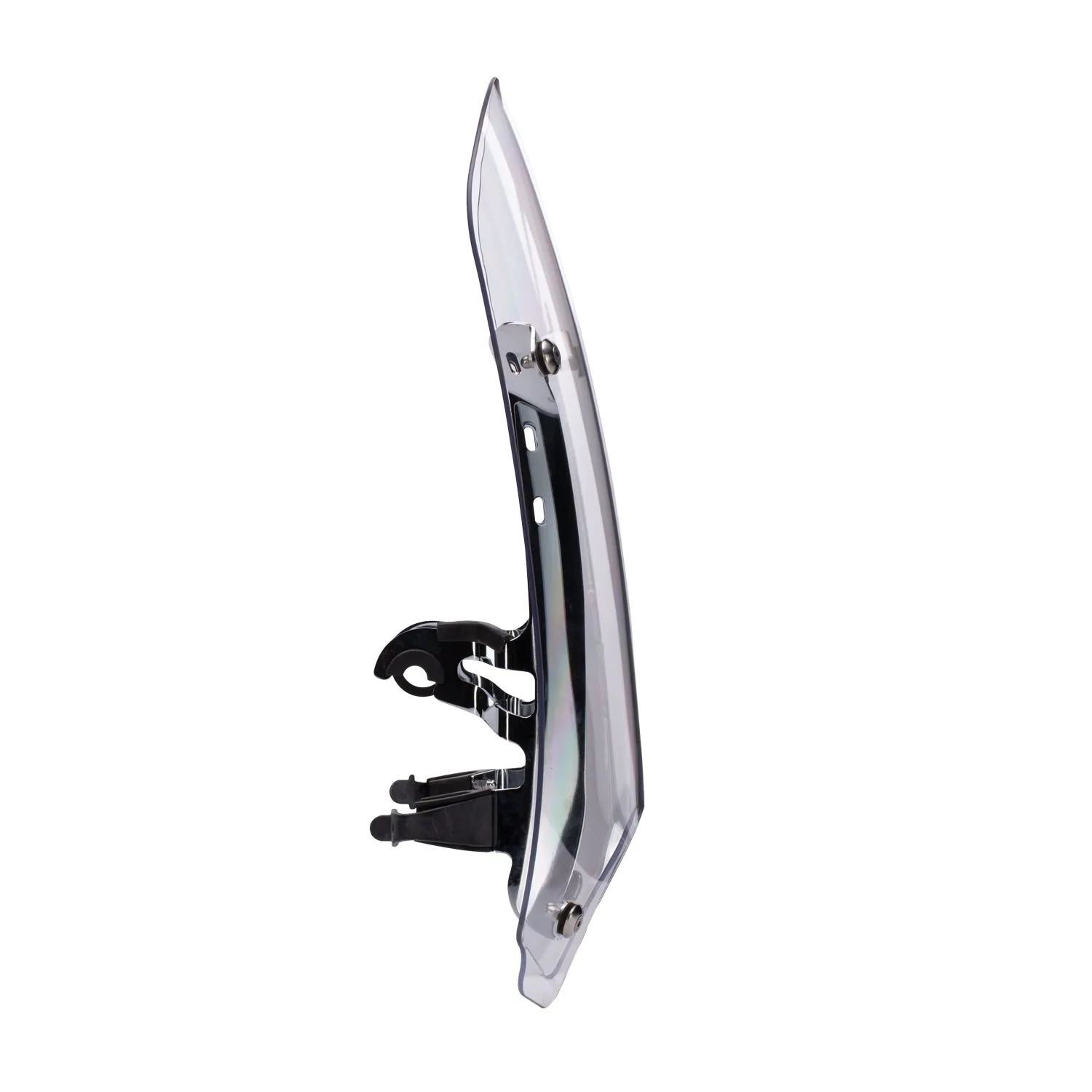 Polycarbonate 21 in. Quick Release Windshield -Clear