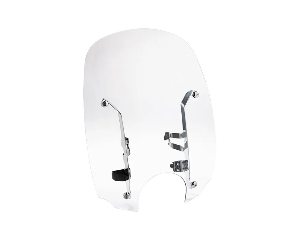 Polycarbonate 21 in. Quick Release Windshield -Clear