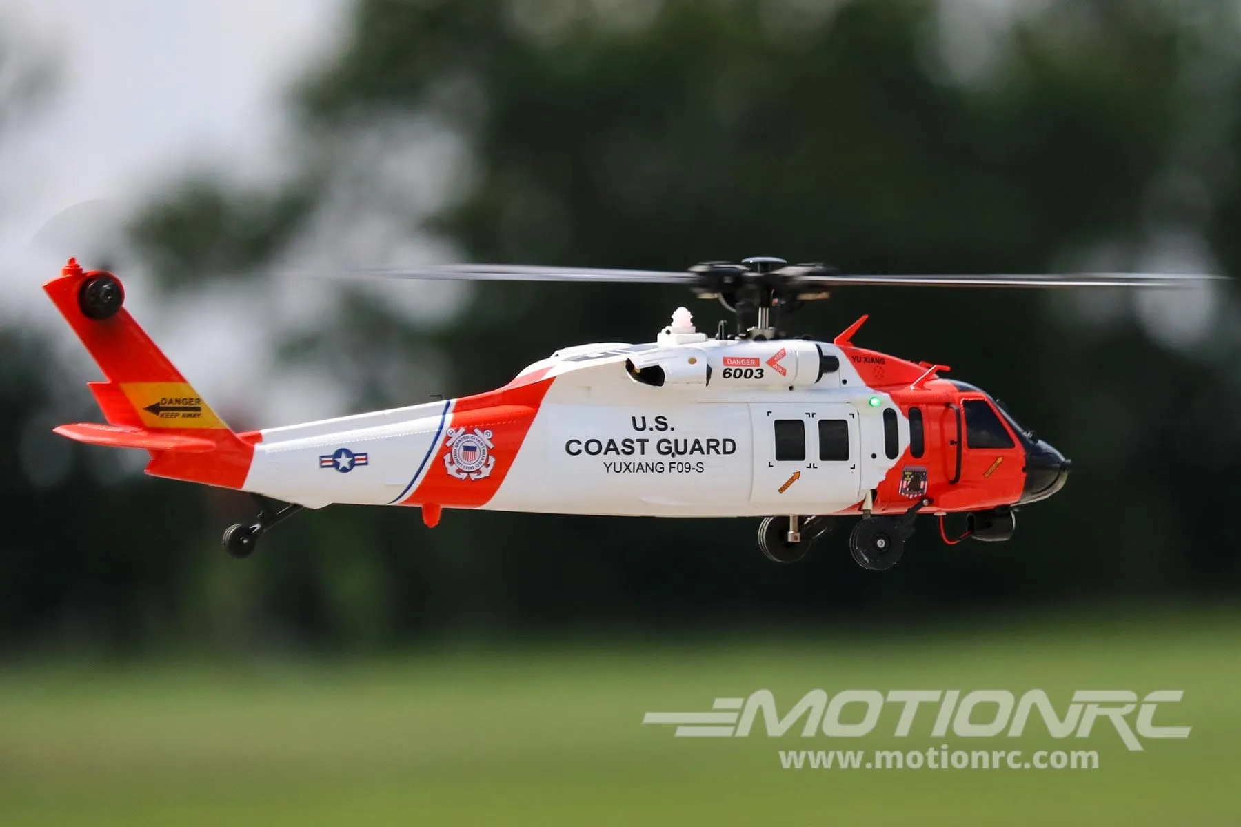 RotorScale UH-60 Coast Guard 220 Size GPS Stabilized Helicopter - RTF - (OPEN BOX)