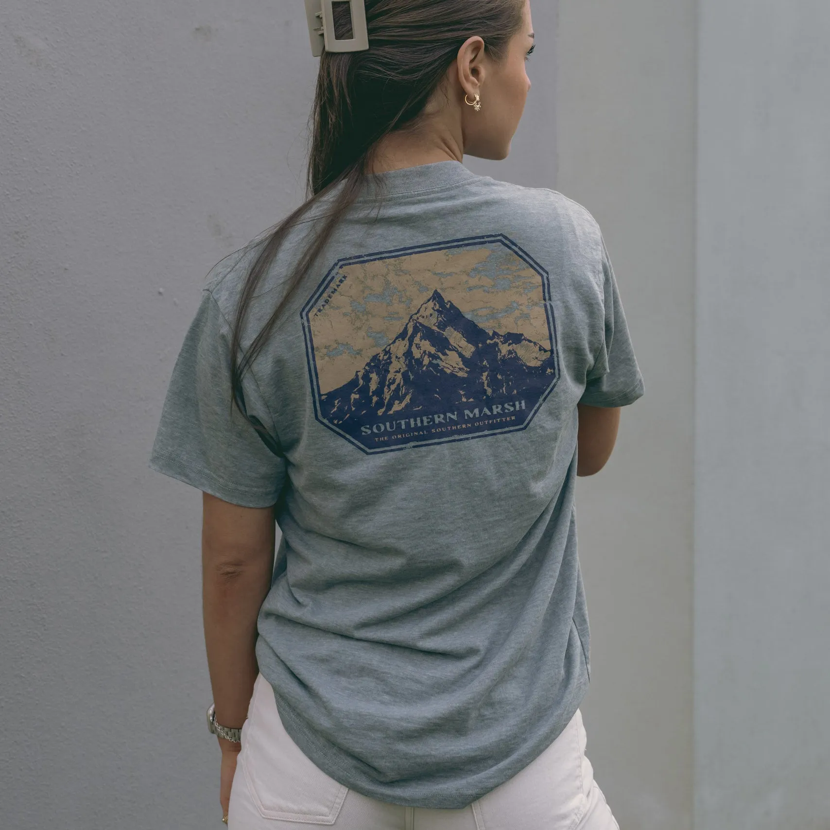 SEAWASH Tee - High Altitude Hexagon