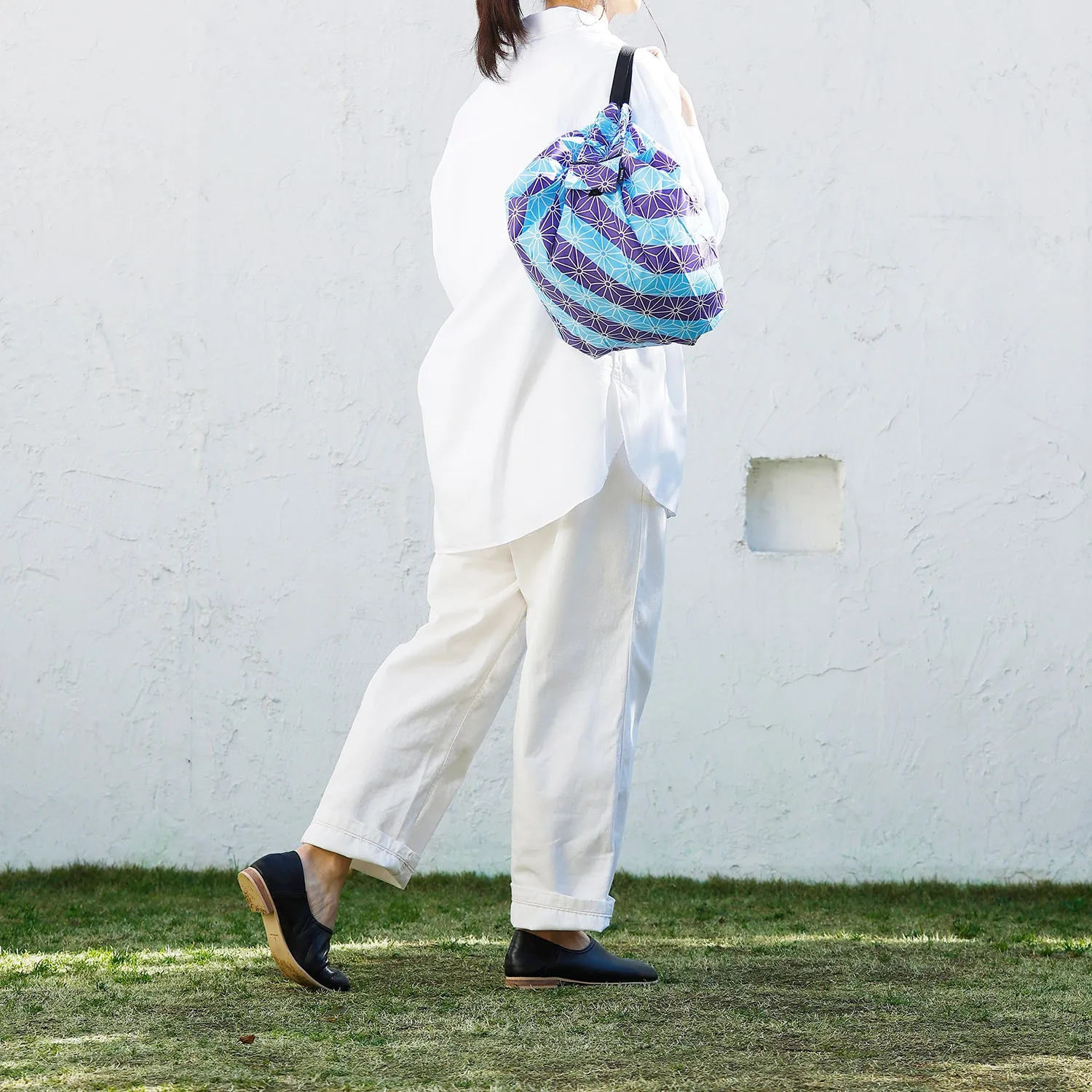 shupatto | compact bag medium | japan collection | asanoha