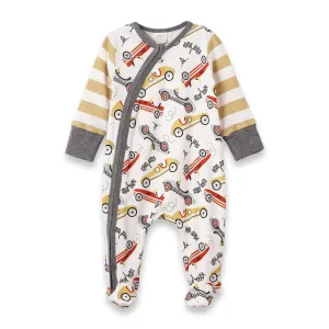 Speed Racer Zipper Romper