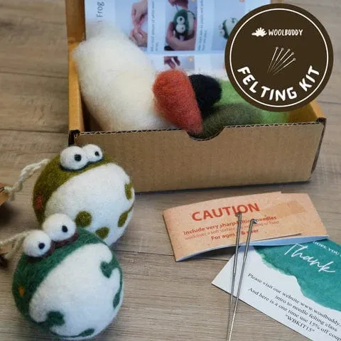 Woolbuddy Needle Felting Kits