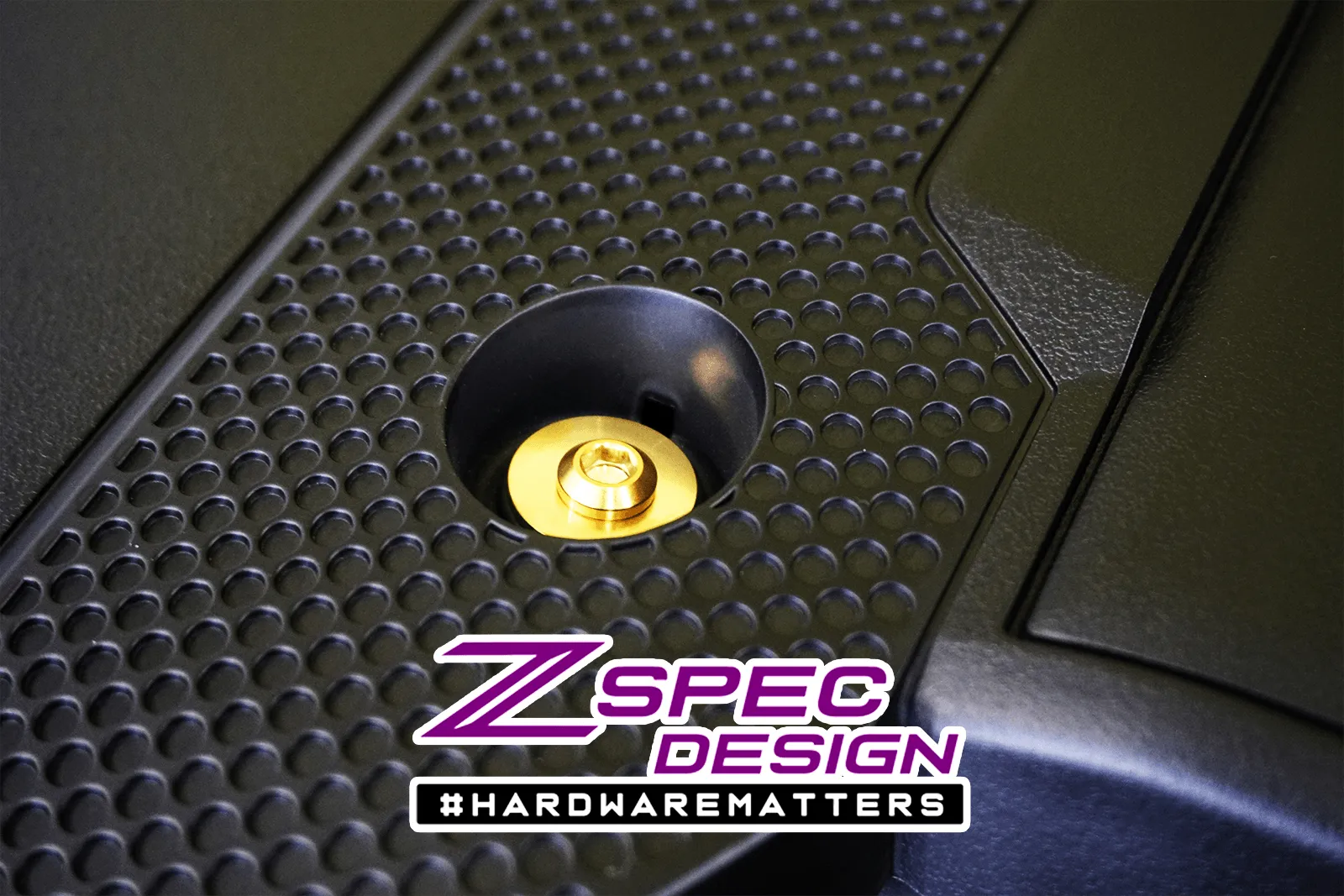 ZSPEC "Stage 1" Dress Up Bolts® Hardware Kit for Nissan Z RZ34, Titanium